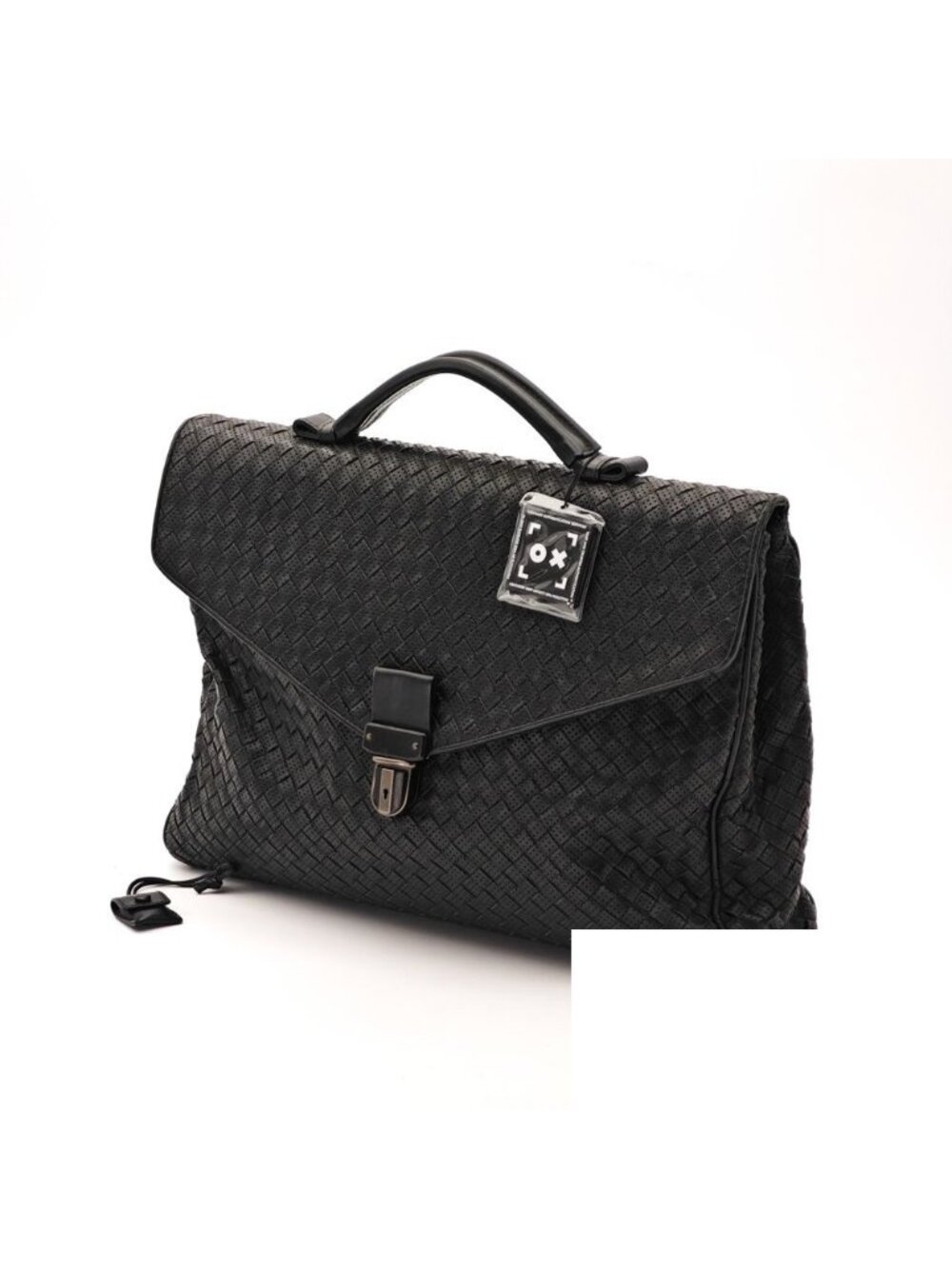 Bottega Veneta Intrecciato Leather Business Bag